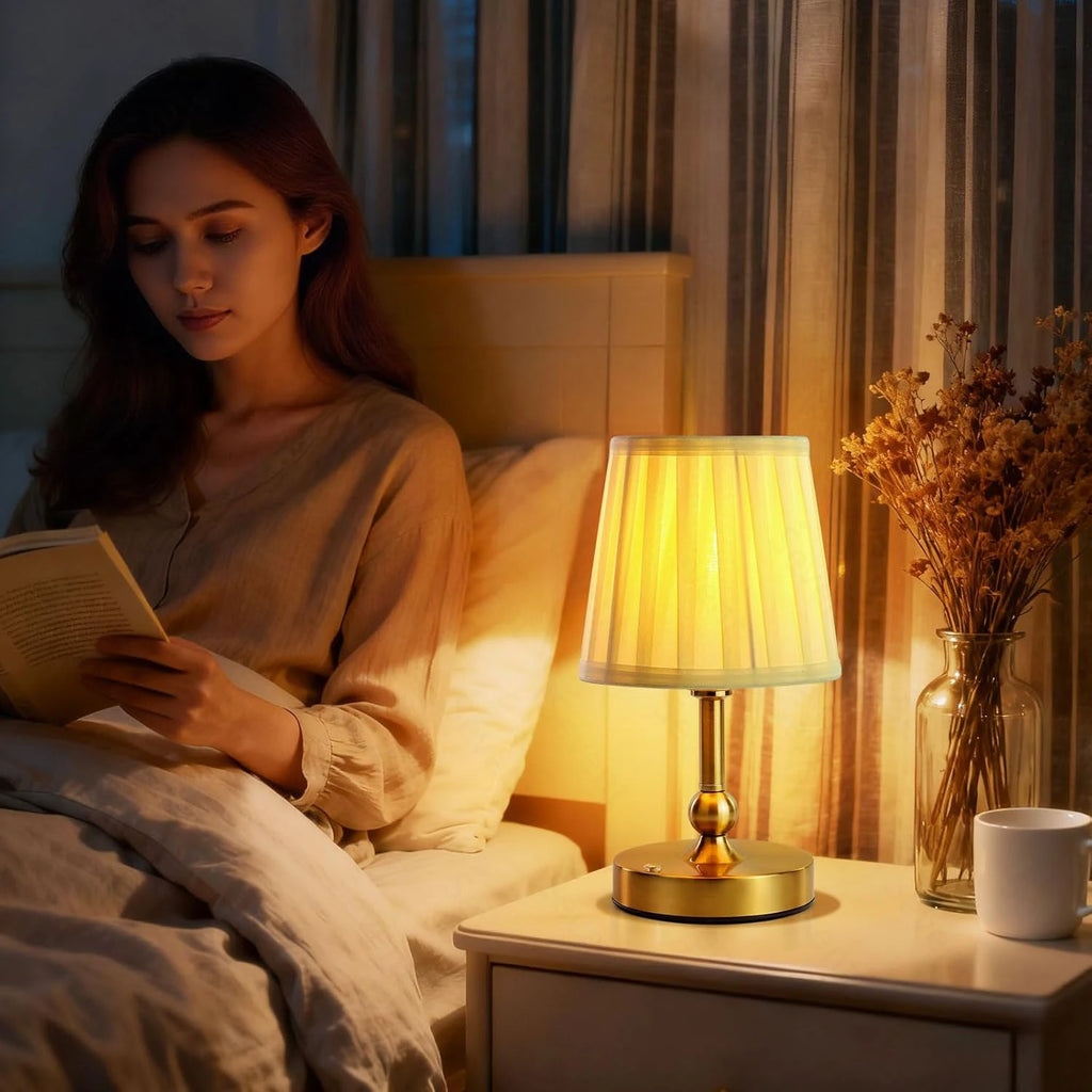 Lampe de Chevet Sans Fil Rechargeable