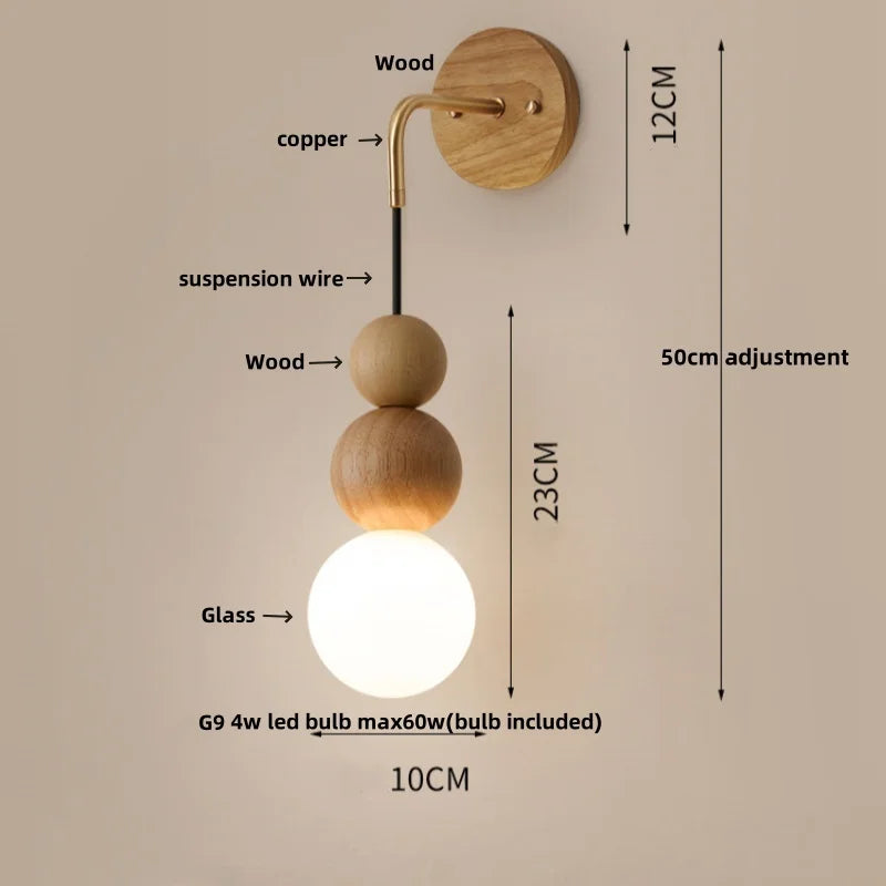 Lampe de Chevet Murale LED