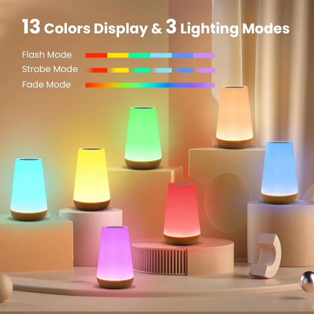 Lampe de Chevet LED Multicolore