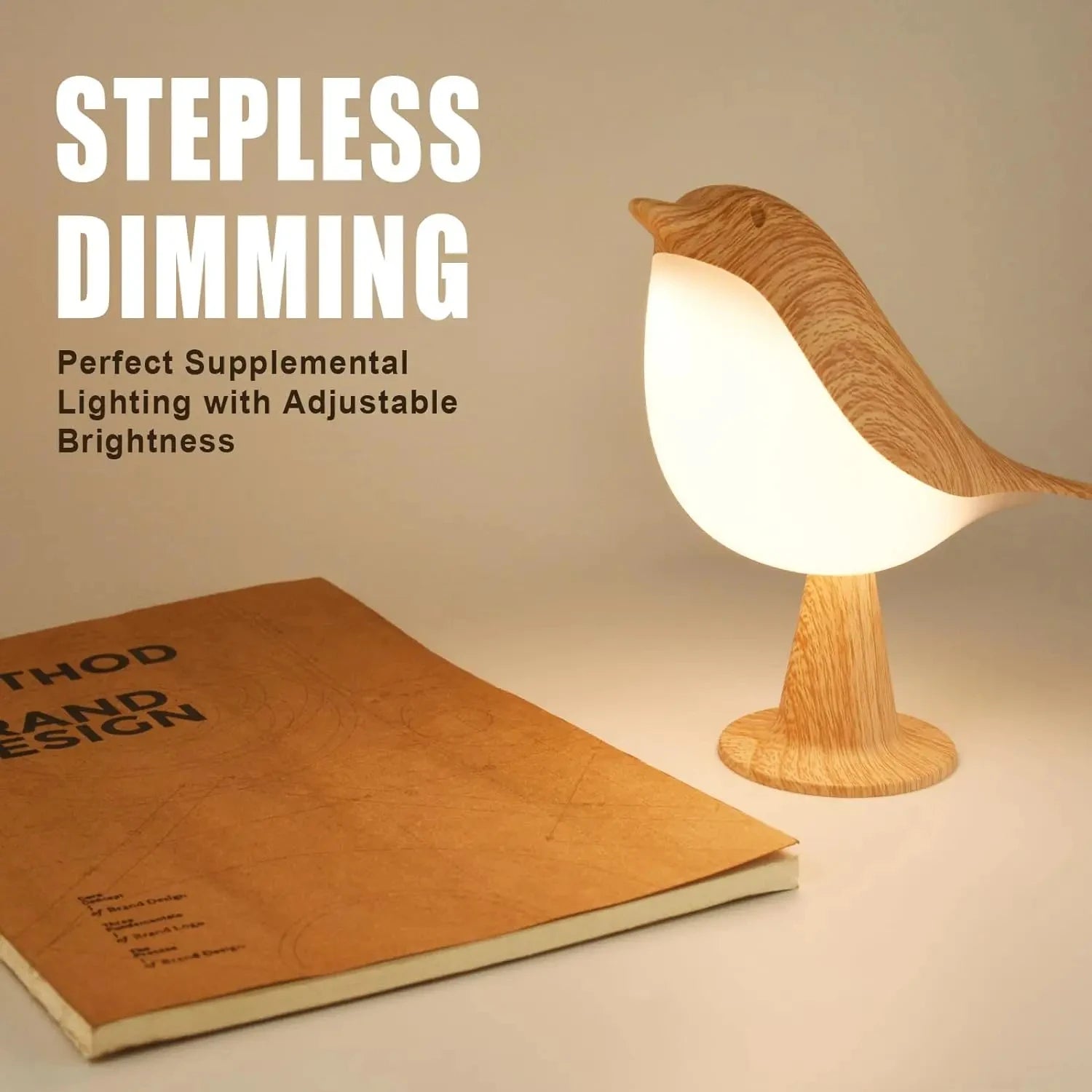 Lampe de Chevet Tactile Oiseau