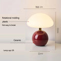 Lampe de Chevet Champignon Rouge