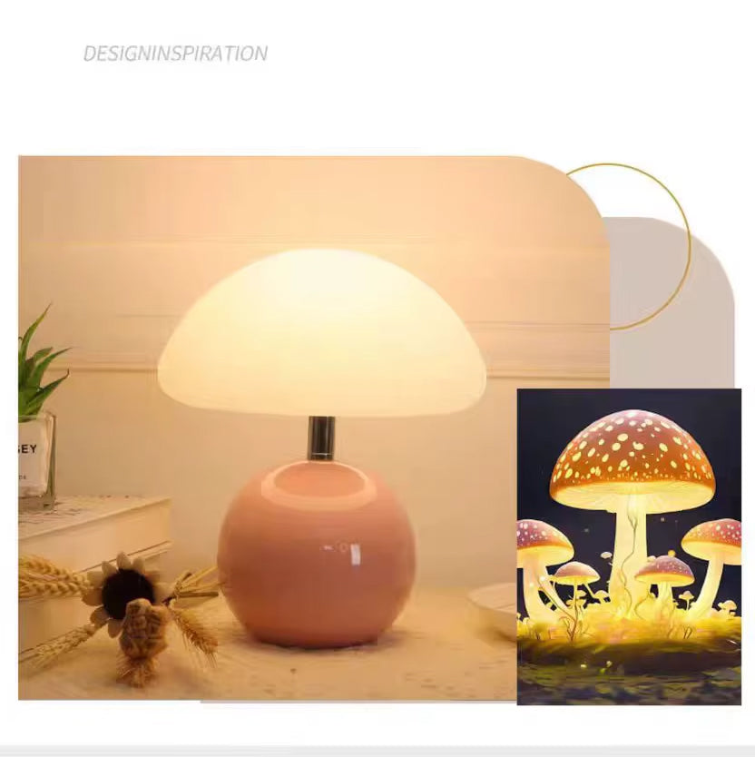Lampe de Chevet Pied en Céramique