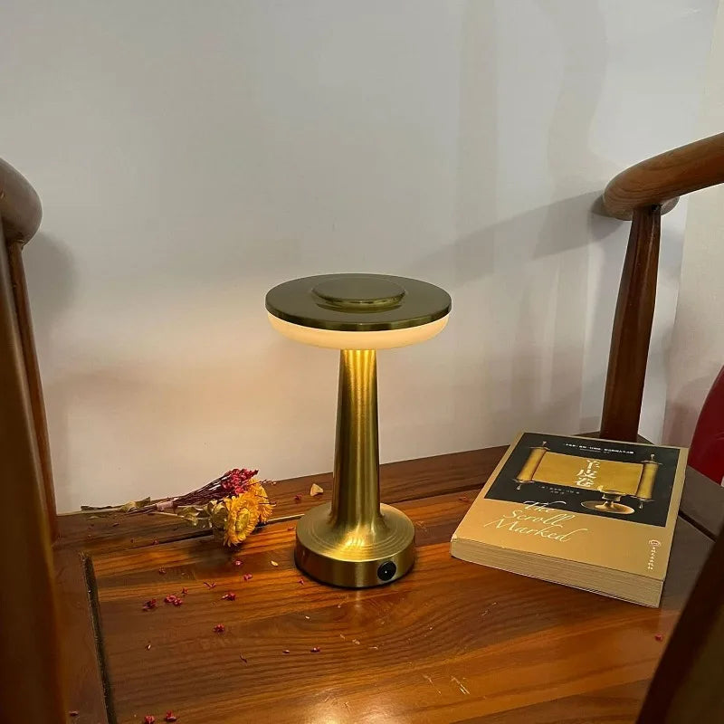 Lampe de Chevet Moderne Doré