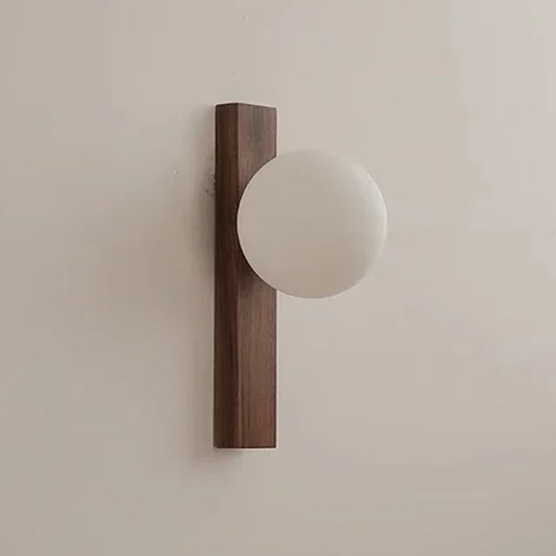 Lampe de Chevet Murale Bois