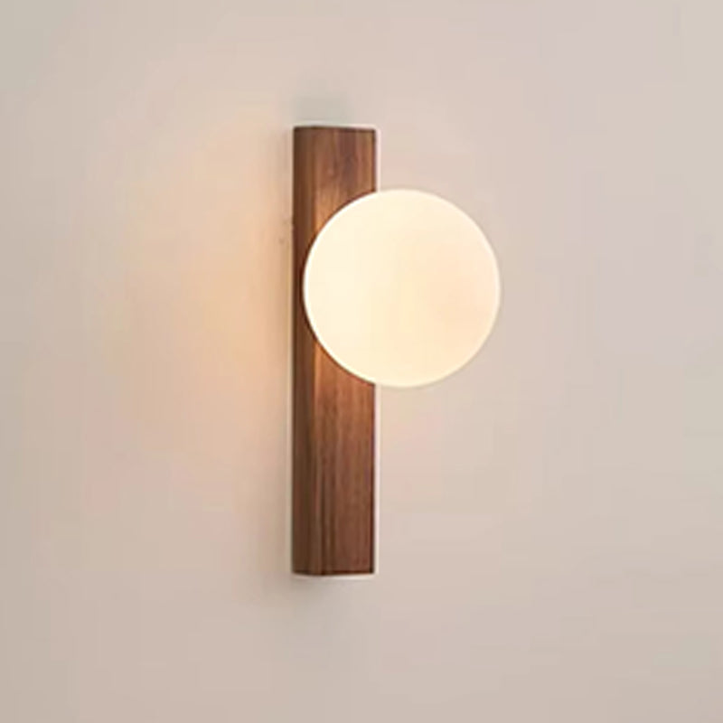 Lampe de Chevet Murale Bois