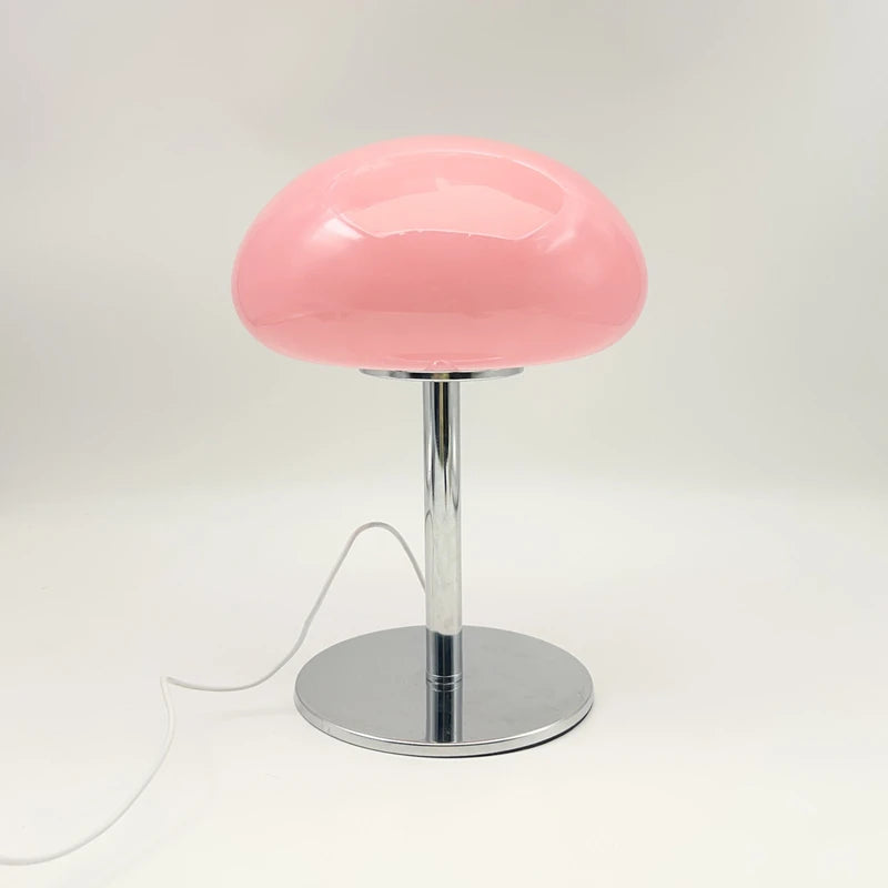 Lampe de Chevet Rose et Gris