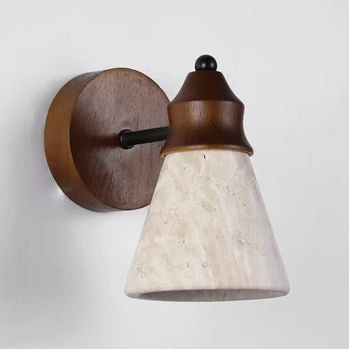 Lampe de Chevet en Bois Murale