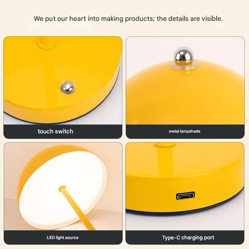 Lampe de Chevet Jaune