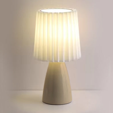 Lampe de Chevet Porcelaine Beige