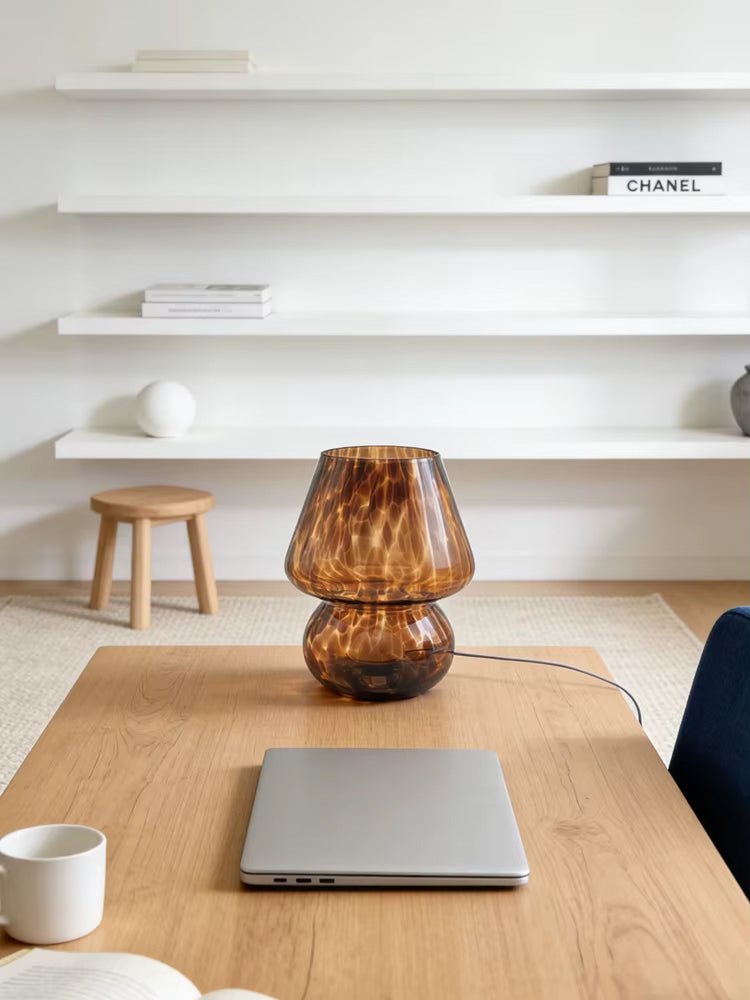Agarys | Lampe en Verre Champignon