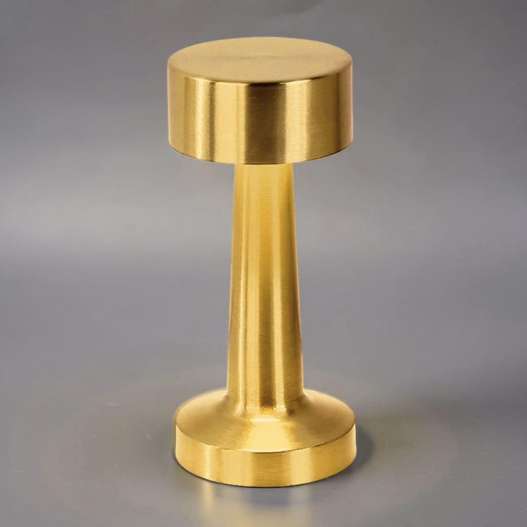 Lampe de Chevet Sur Pied Doré