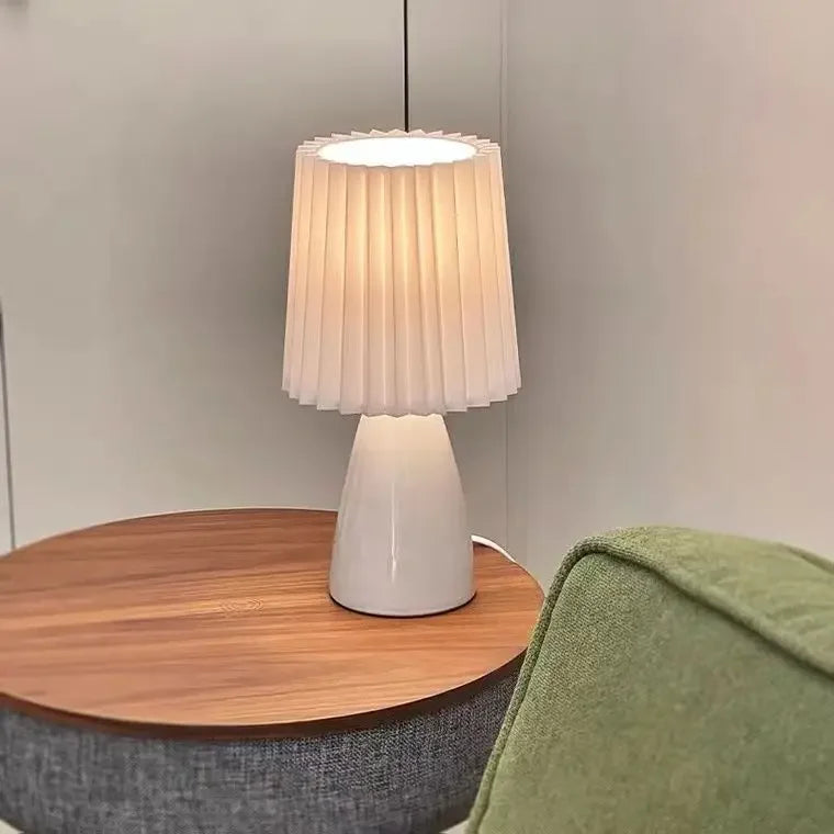 Lampe de Chevet Céramique Blanche