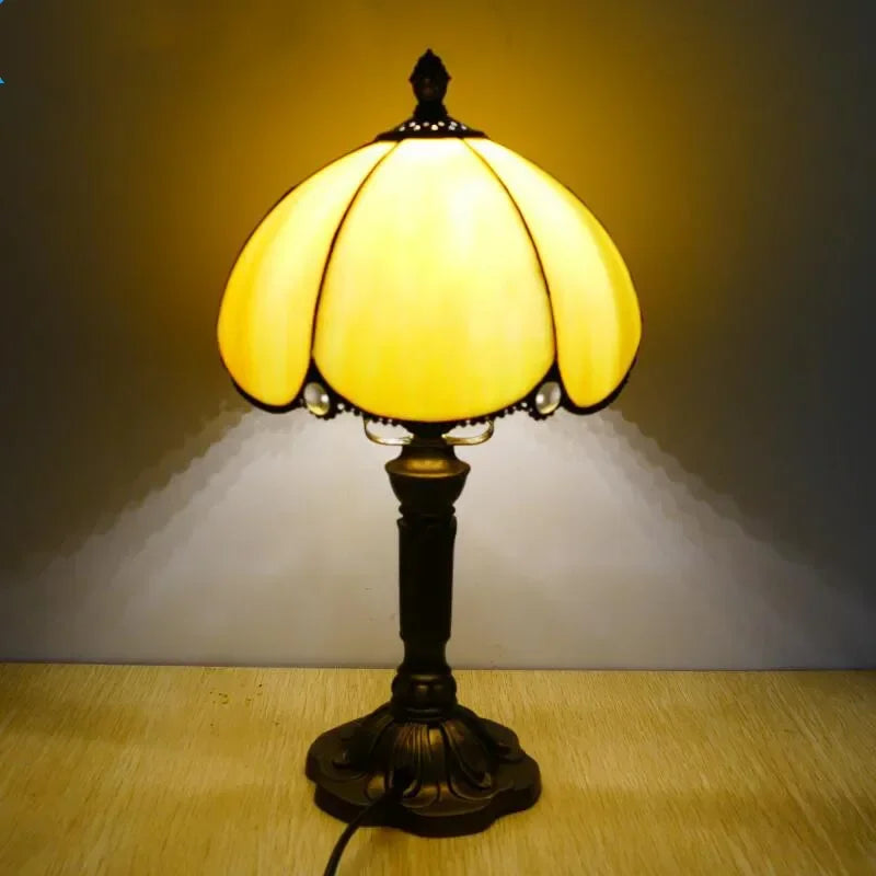 Lampe de Chevet Doré Vintage