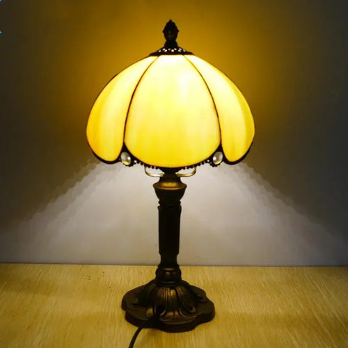 Lampe de Chevet Doré Vintage