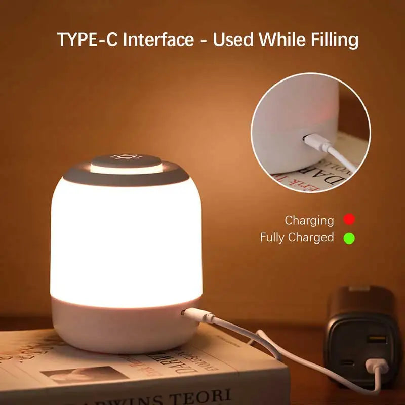 Lampe de Chevet LED Dimmable