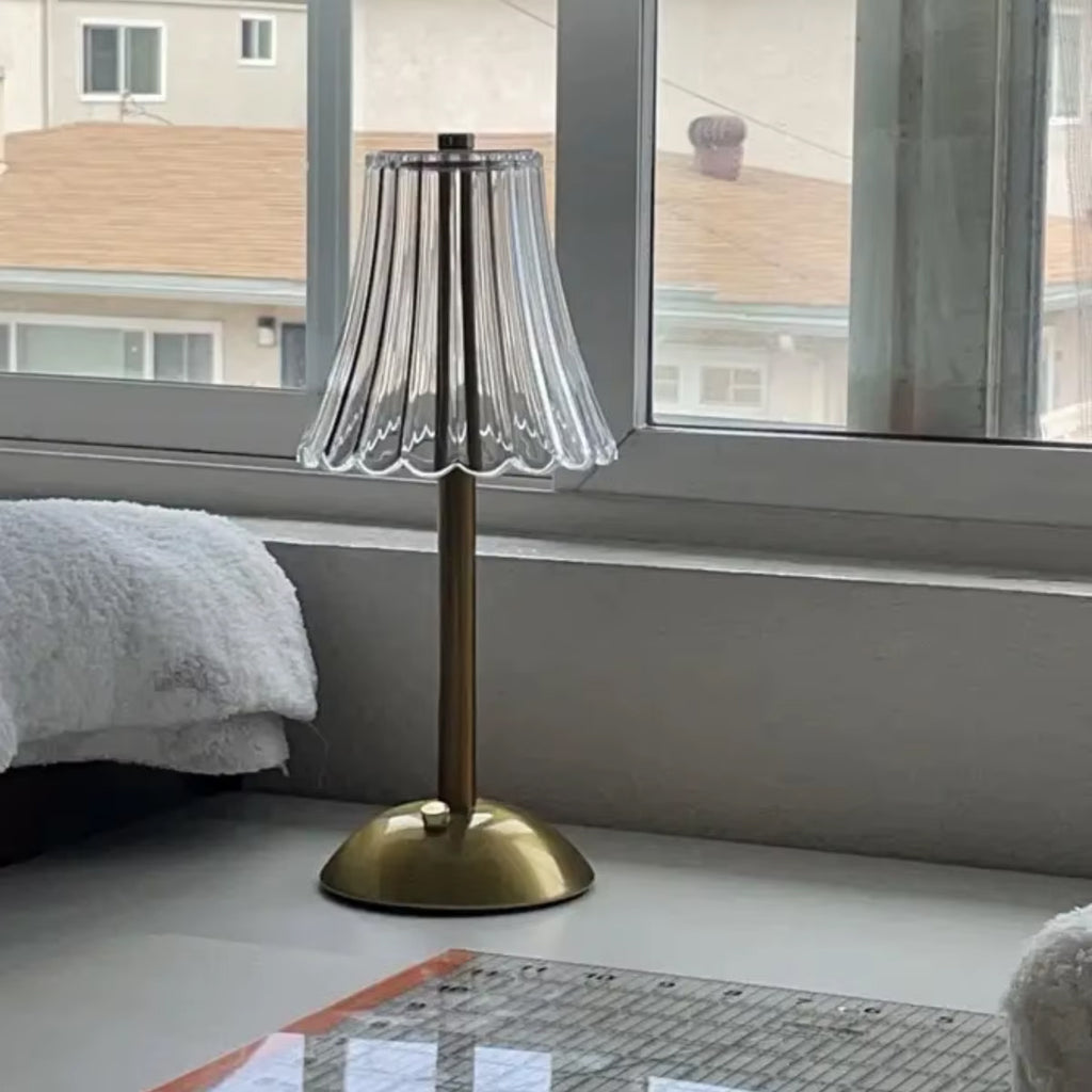 Lampe de Chevet Cristal Vintage