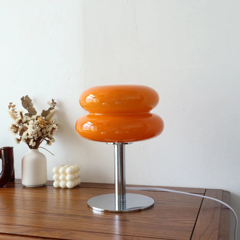 Lampe de Chevet en Verre Coloré