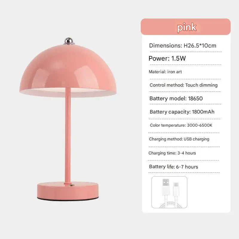 Lampe de Chevet Rose Fushia