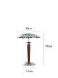 Lampe de Chevet Design en Bois