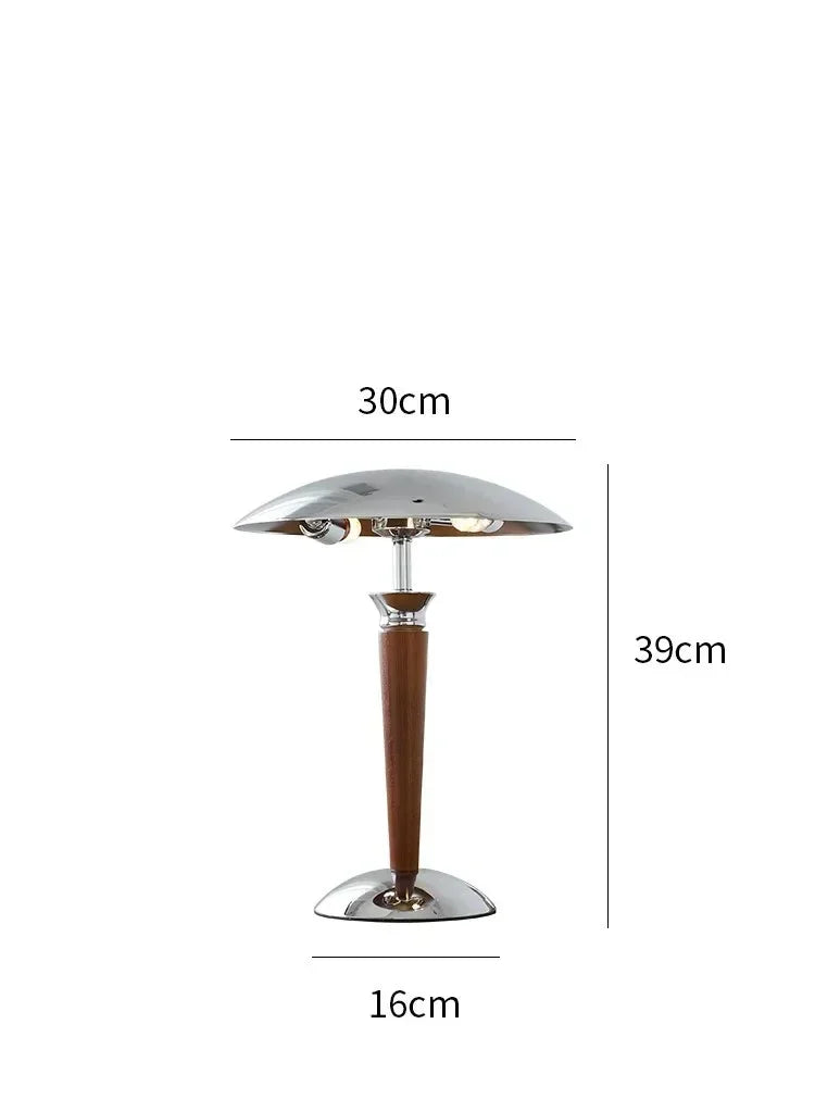 Lampe de Chevet Design en Bois