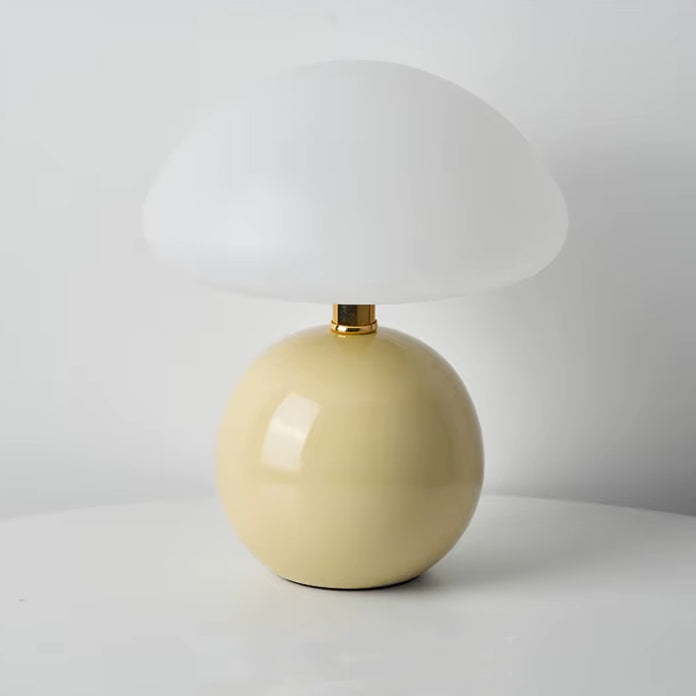 Lampe de Chevet Céramique Beige