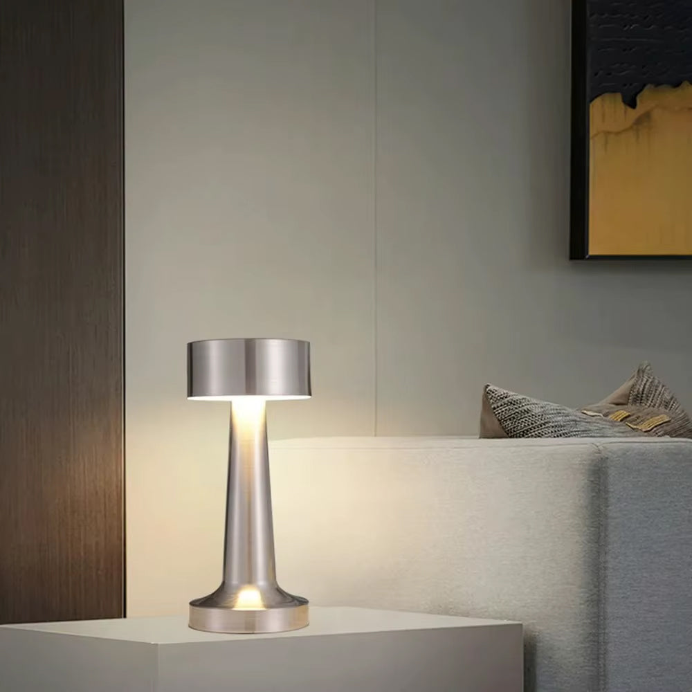 Lampe de Chevet Design Gris