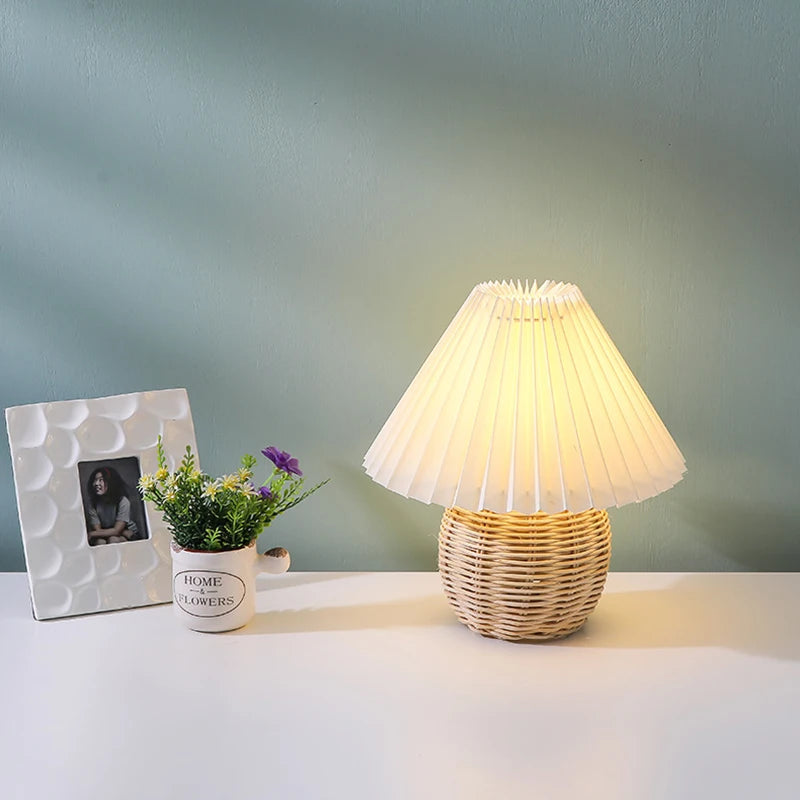 Clarys - Beige | Lampe en Rotin