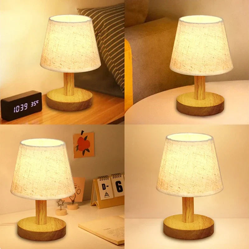 Lisys - Beige | Lampe à LED en Bois
