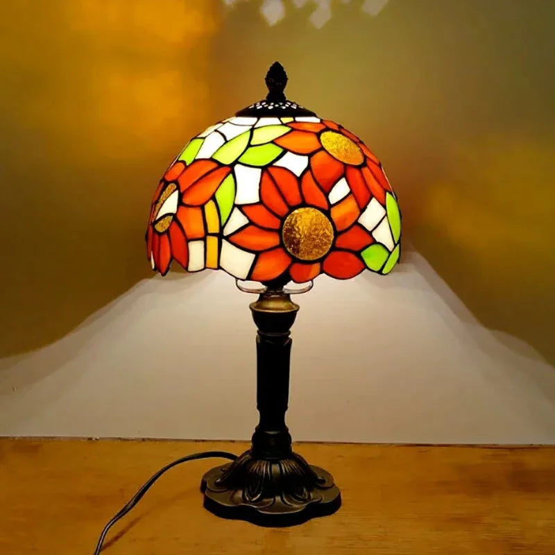 Lampe de Chevet Fleur Vintage