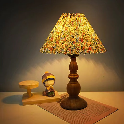 Lampe de Chevet Vintage Bois