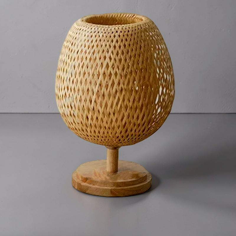 Abat Jour Lampe de Chevet Rotin