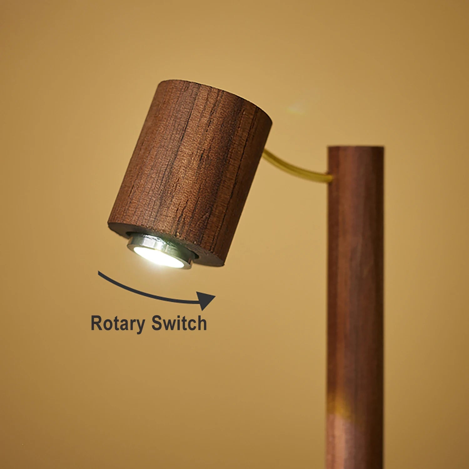 Lampe de Chevet Bois Scandinave