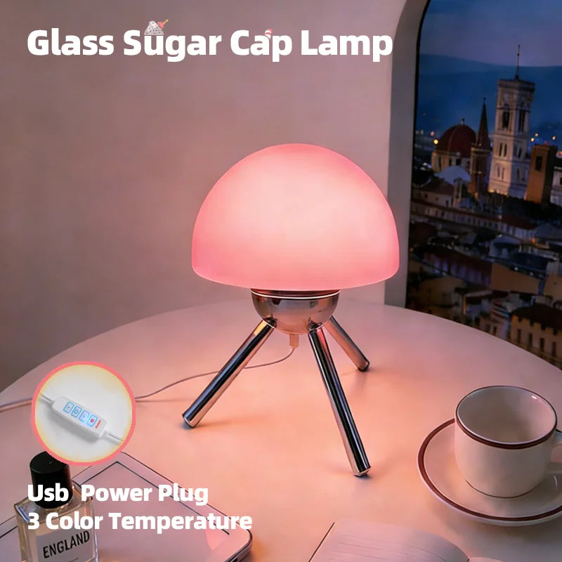 Lampe de Chevet Abat Jour Rose