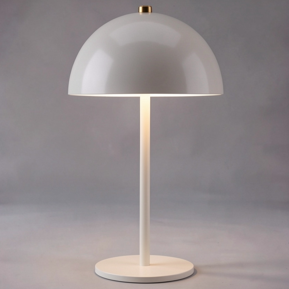 Lampe de Chevet Gris Clair