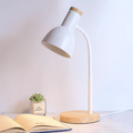 Lampe de Chevet Blanche et Bois