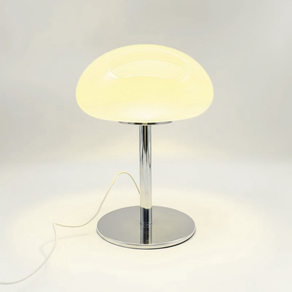 Lampe de Chevet Pied Métal Beige