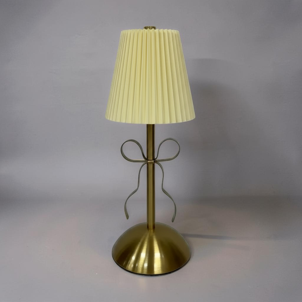 Lampe de Chevet Base Métal Doré