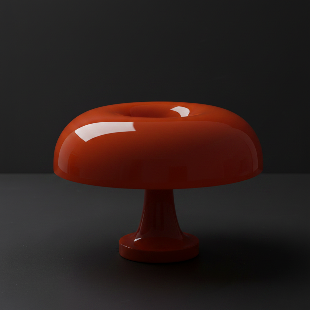 Lampe de Chevet Champignon Orange