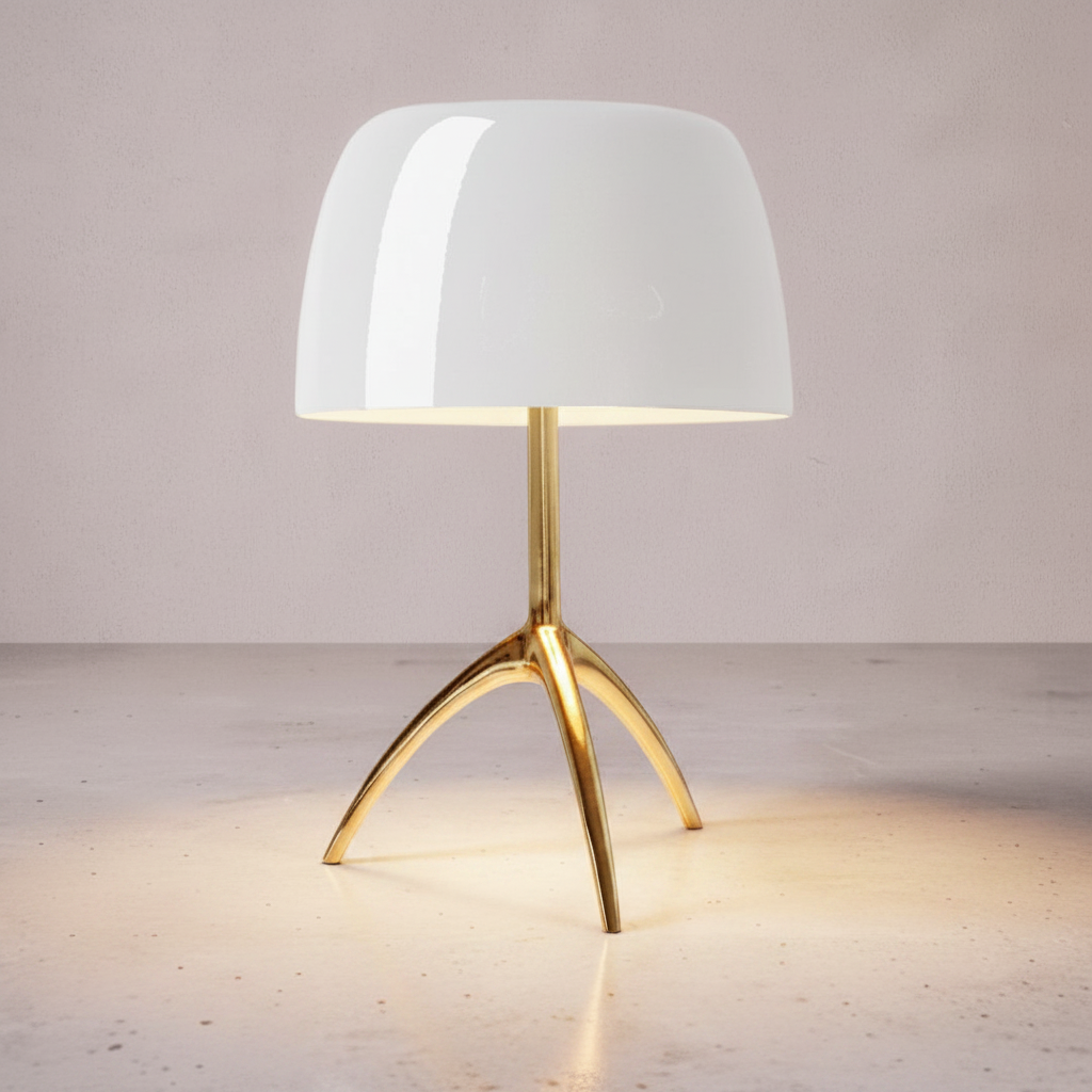 Lampe de Chevet Design en Verre