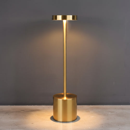 Lampe de Chevet Jaune Dorée
