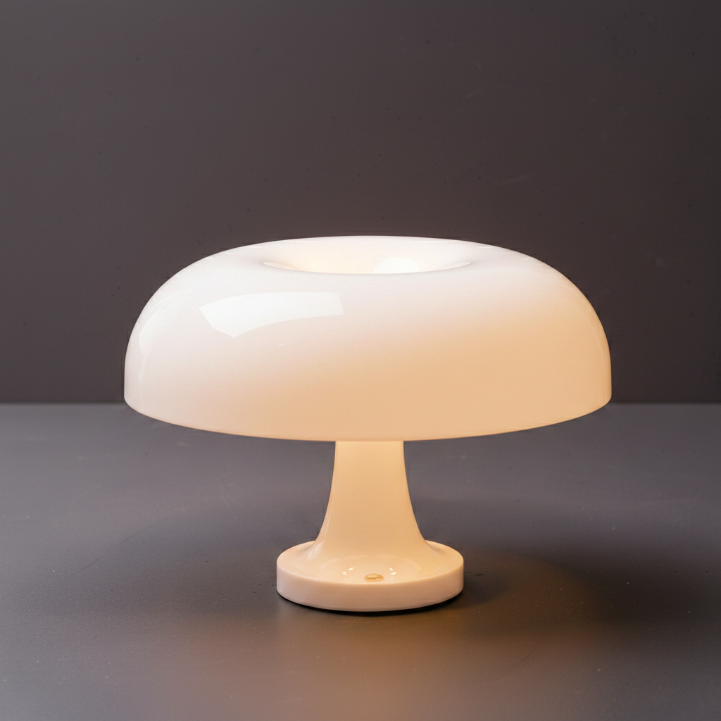 Sporys - Blanc | Lampe Champignon à LED
