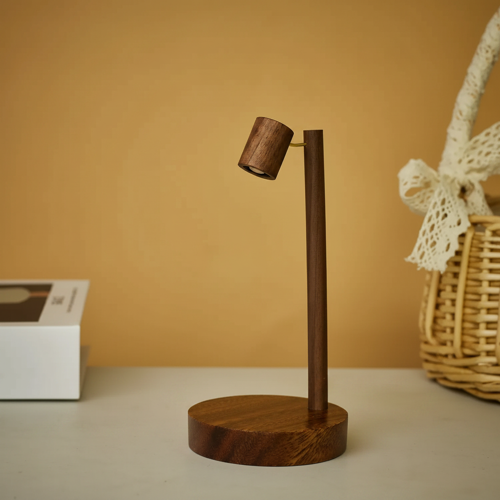 Lampe de Chevet Bois Scandinave