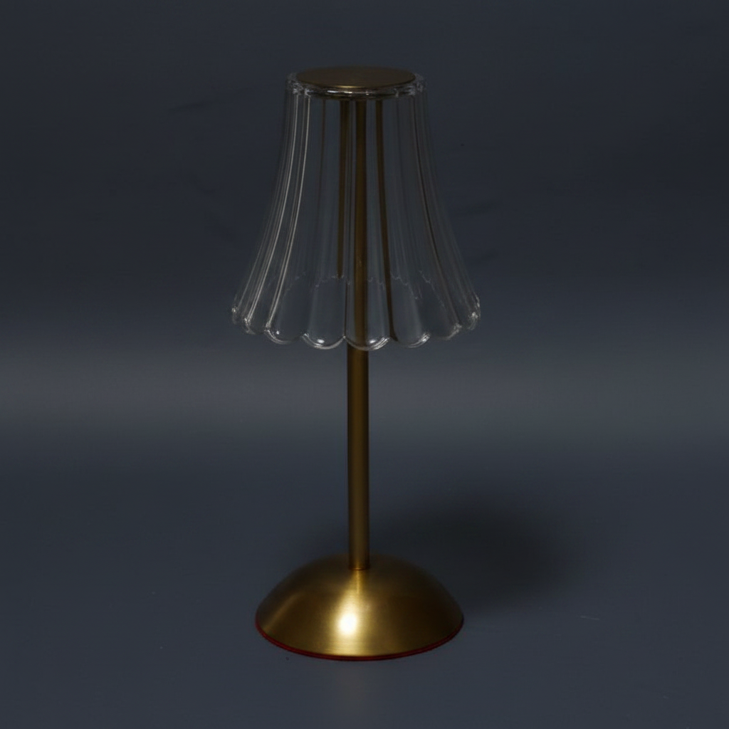 Lampe de Chevet Cristal Vintage