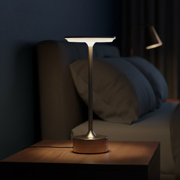 Lampe de Chevet Design Grise