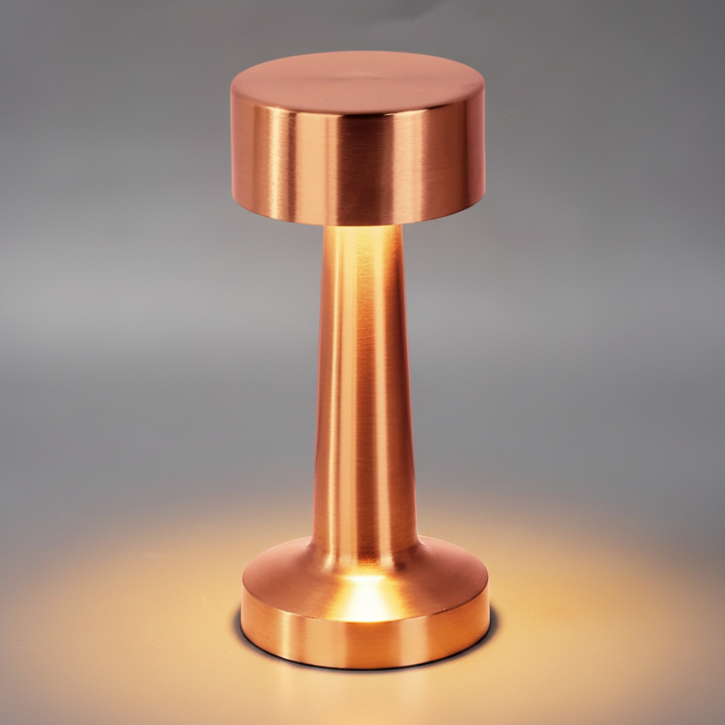 Lampe de Chevet Métal Rose