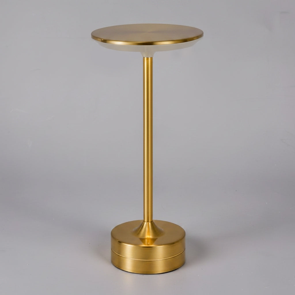 Lampe de Chevet Sans Fil Doré