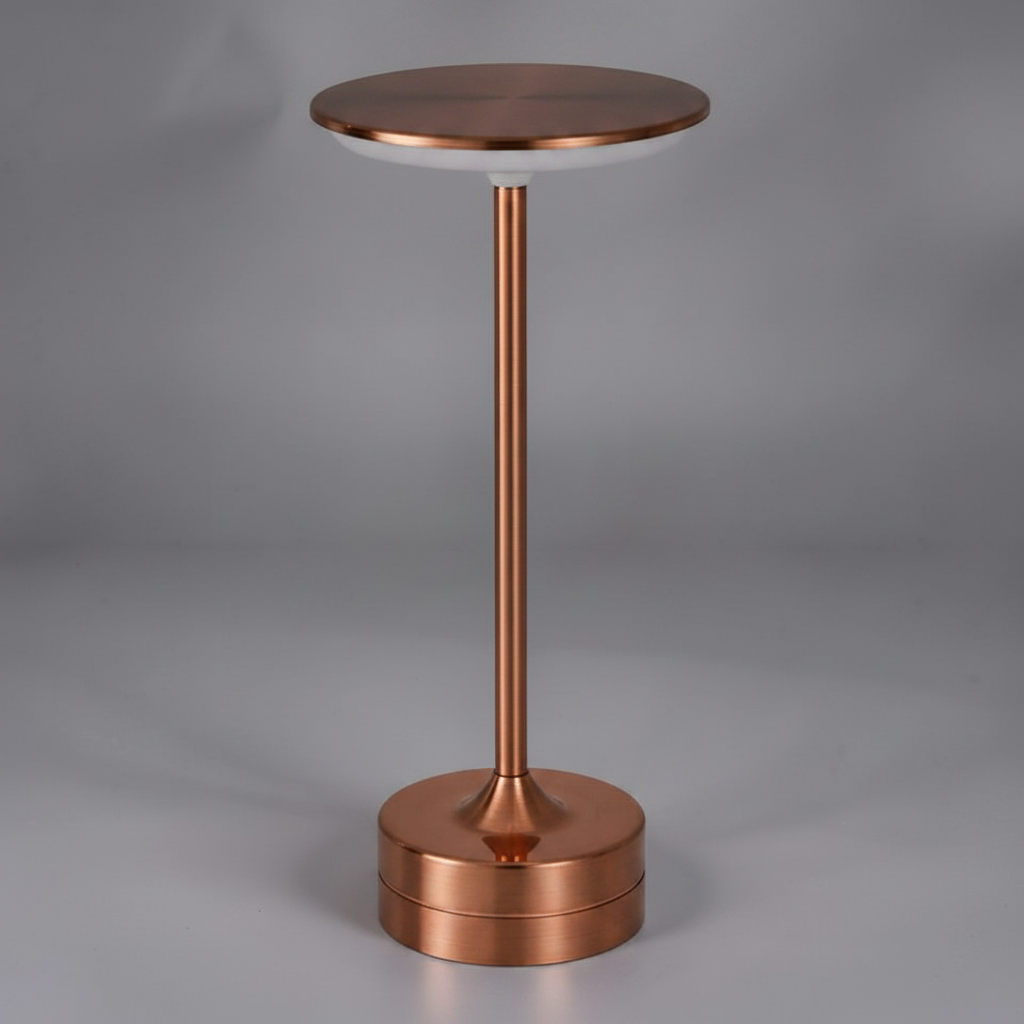 Lampe de Chevet Rose Doré