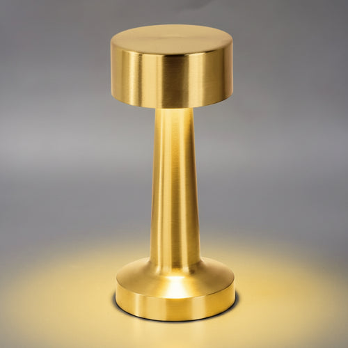 Lampe de Chevet Sur Pied Doré