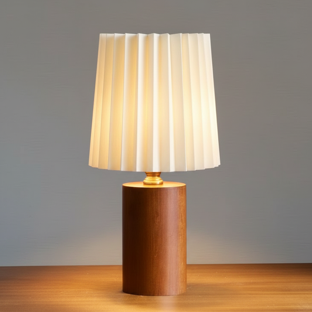 Lampe de Chevet Bois Scandinave