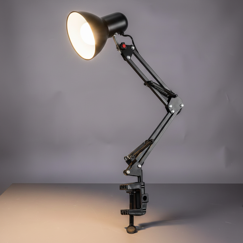 Lampe de Chevet Pince Industrielle